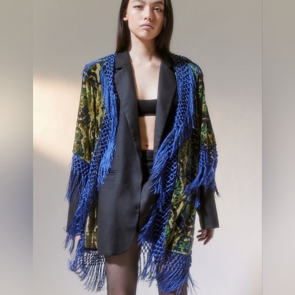 Urban Outfitters Jackets & Blazers - NWT Urban Outfitters Roxana Velvet Kimono